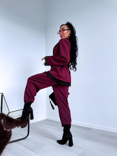 Komplekts "EVERYDAY ELEGANCE" 240924 - BORDO