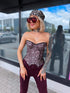 Corset "PROVOCATION ST12071" - LEOPARD