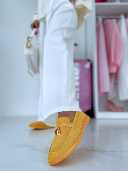 Moccasins "MONA LISA" TC-1 - YELLOW
