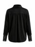 Blouse "FLORAMOUR" - BLACK