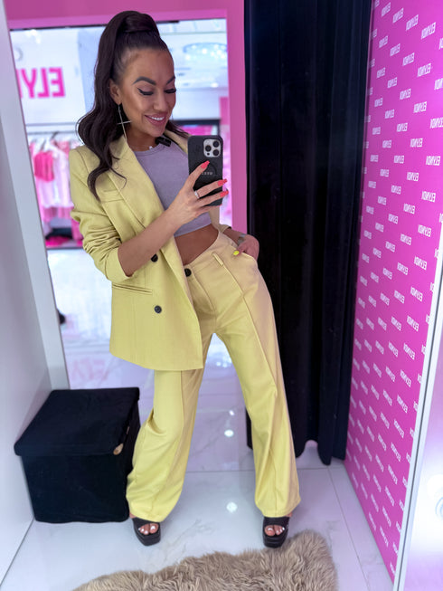 "EXCELLENCE" классический комплект - ГОРЧИЧНО-ЖЁЛТЫЙ