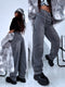 "WIDE BALLON" jeans trousers 8908 - lighter grey
