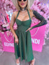 Dress "IRISH CREAM 1383" - KHAKI