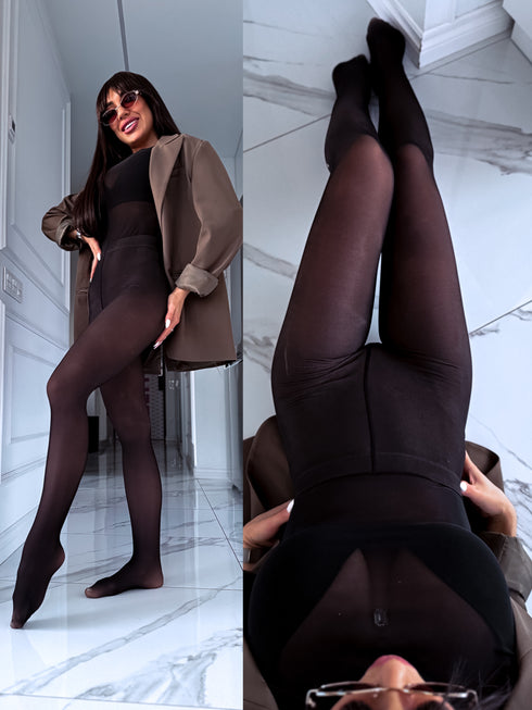 Tights "Ziemas sapņi" - black