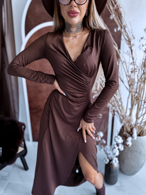 Kleita "QUARREL HS9333" - CHOCO