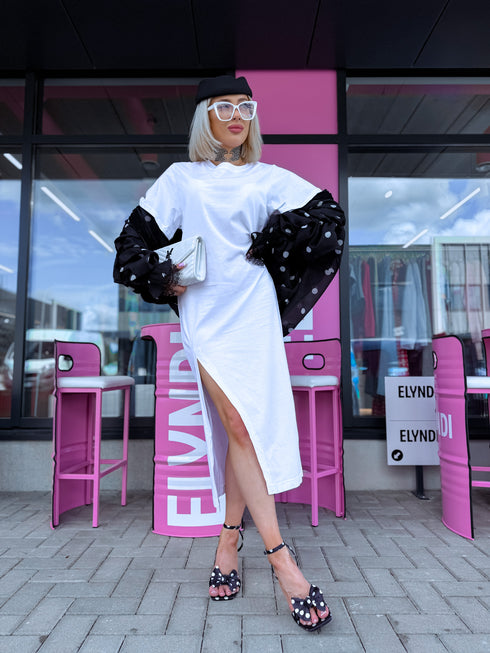 Dress "EASY WEAR VD1971" - WHITE