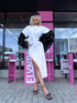 Dress "EASY WEAR VD1971" - WHITE