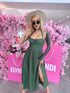Dress "IRISH CREAM 1383" - KHAKI