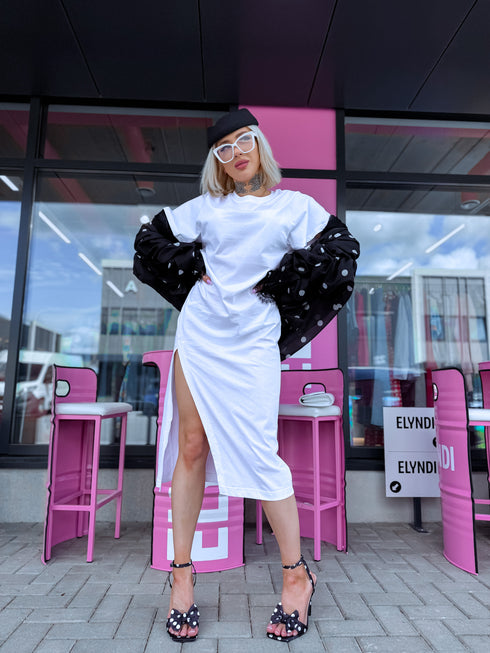 Dress "EASY WEAR VD1971" - WHITE