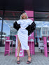 Dress "EASY WEAR VD1971" - WHITE