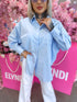 Blouse "MARZIPAN" 60423 - LIGHT BLUE