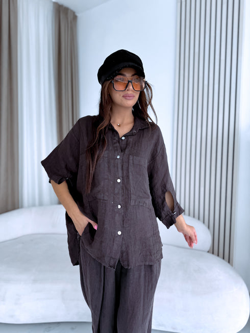 LINA komplekts "AMERICANO 8210" - choco