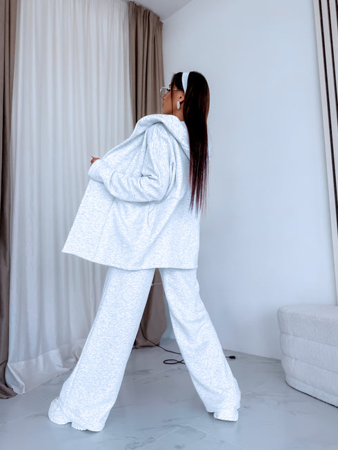 LUX komplekts ar siltinājumu "DEAL H5004" - pelēks