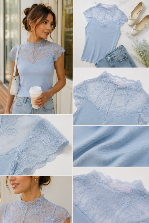 TOP "TINY" 06140 - LIGHT BLUE