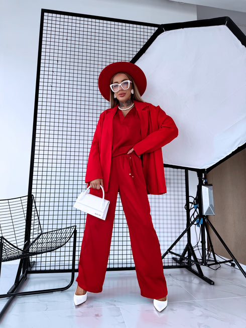 LUX komplekts "DROP SB065" - SARKANS