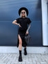 Dress "EASY WEAR VD1971" - BLACK