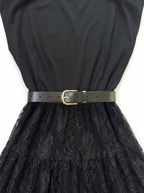 Kleita "MOONLIGHT VINTAGE 0859" + josta - MELNA AR MELNU