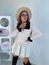 Knitted Top "KELLY 95107" - BEIGE
