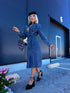 Džinsa kleita "DENIM SYSTEM" HM6695 - ZILA