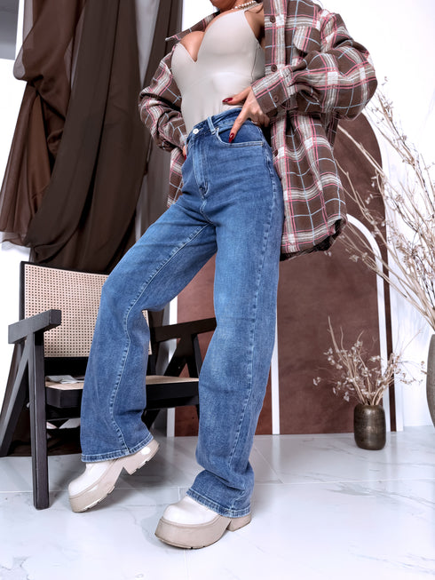 Джинсы "STREET INDIGO" Y3322-3 - СИНИЕ