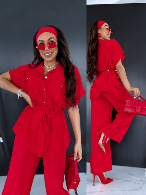 ELYNDI LUX komplektas "KOLKA" - RAUDONAS