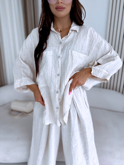 LINA komplekts "AMERICANO 8210" - gaiši bēšs