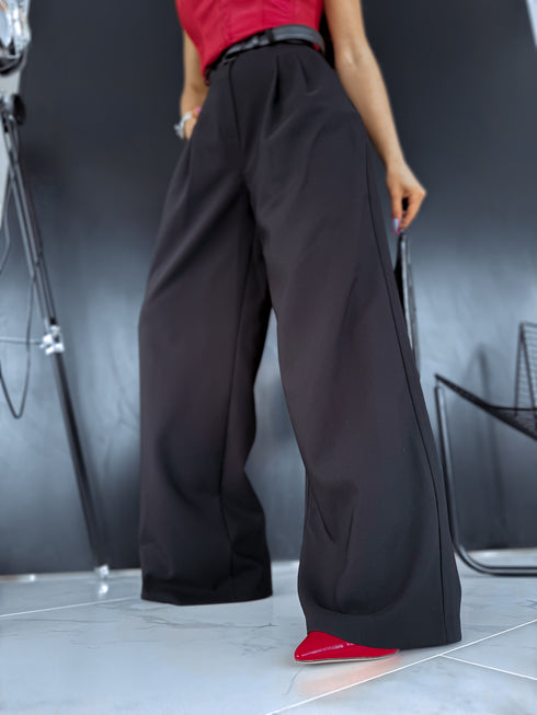 Fabric pants "PRIME" - BLACK