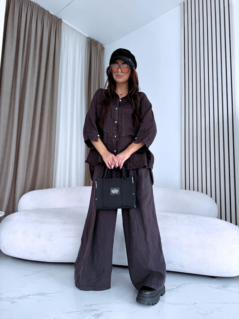 LINA komplekts "AMERICANO 8210" - choco