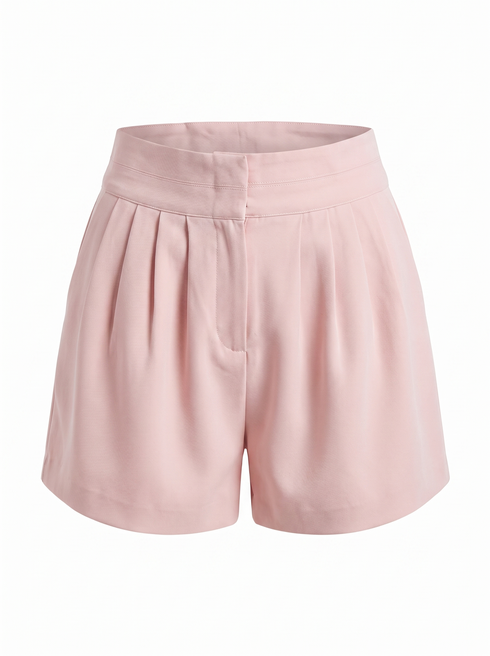 Fabric shorts "PASTEL VIBE" 60231 - LIGHT PINK