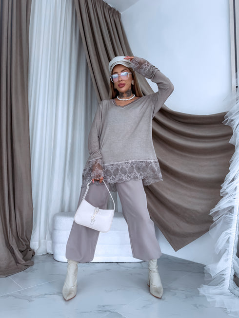 "Shadowline 3571" viskozes plāns džemperis - TUMŠI BĒŠS