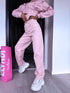 Baggy džinsa bikses "PINK BUBBLE" 9515-1-9