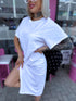 Dress "EASY WEAR VD1971" - WHITE