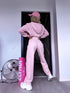 Baggy džinsa bikses "PINK BUBBLE" 9515-1-9