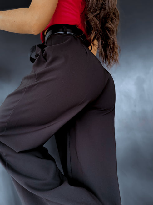 Fabric pants "PRIME" - BLACK