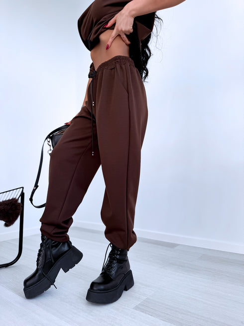 Комплект "CONTRAST LACE" 25036 - CHOCO