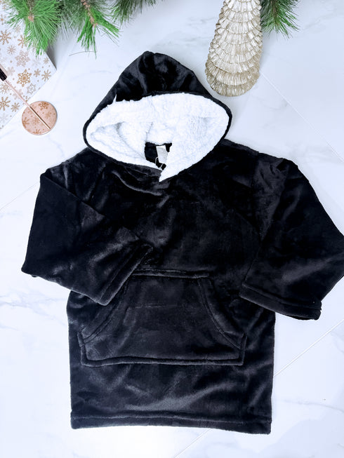 BĒRNU pleda džemperis PJ6631 - MELNS