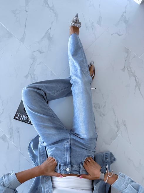 Džinsa bikses "VIRTUAL H3006" - ZILAS PRE-ORDER