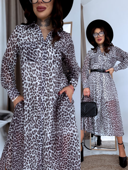 Dress "FURIA BR5656" - LEOPARD