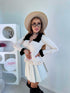 Knitted Top "KELLY 95107" - BEIGE