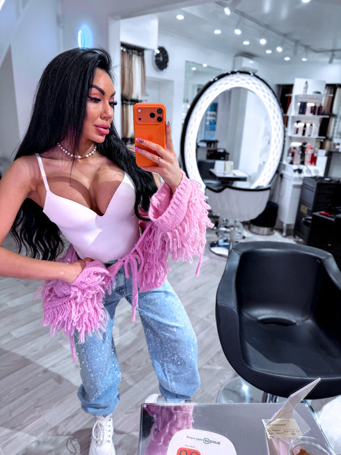 ELYNDI, string-style corrective bodysuit - white PRE-ORDER