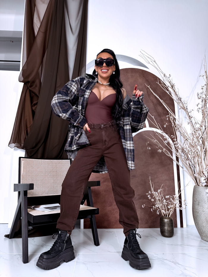 BALOON jeans "PRISE H885-13" - CHOCO