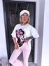 T-krekls "MINNIE" DM2806 - BALTS