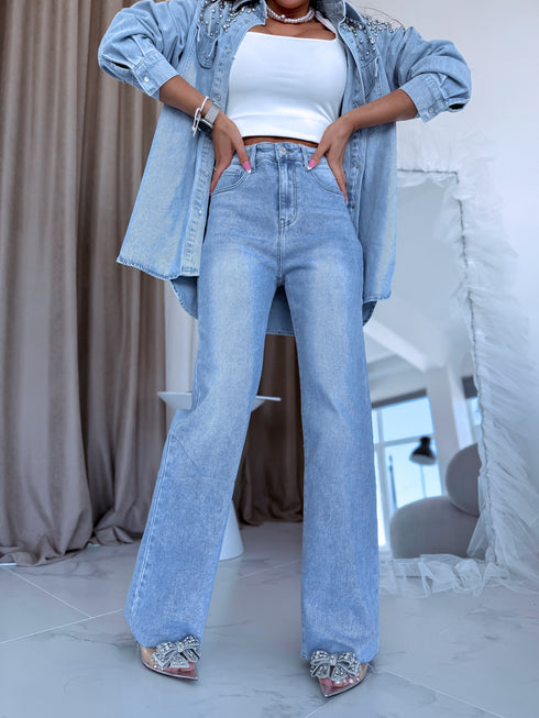 Džinsa bikses "VIRTUAL H3006" - ZILAS PRE-ORDER