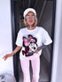 T-krekls "MINNIE" DM2806 - BALTS