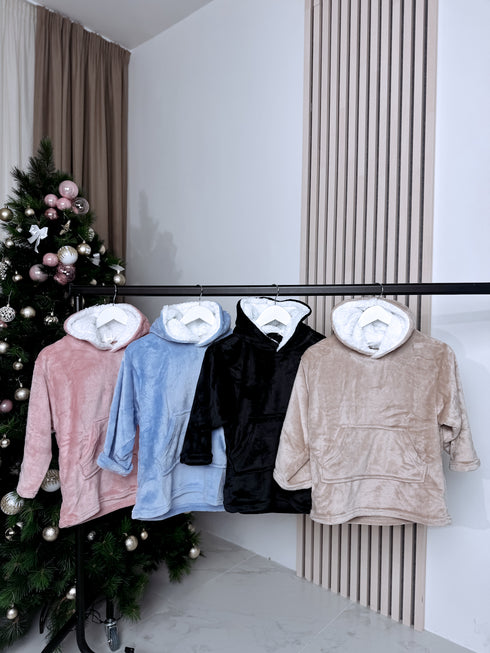 BĒRNU pleda džemperis PJ6631 - MELNS