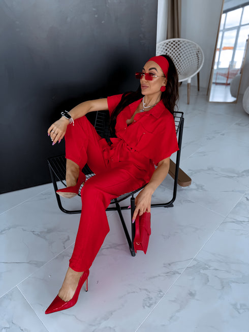 ELYNDI LUX komplektas "KOLKA" - RAUDONAS