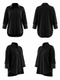 Blouse "FLORAMOUR" - BLACK