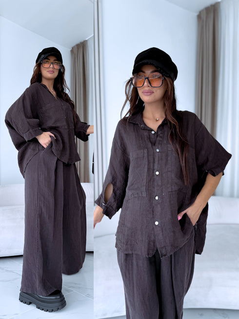 LINA komplekts "AMERICANO 8210" - choco