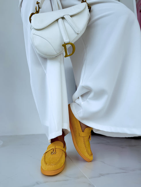 Moccasins "MONA LISA" TC-1 - YELLOW