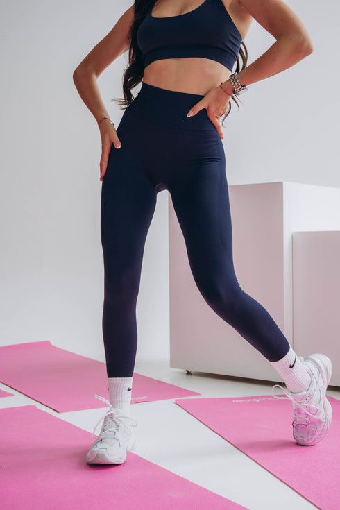 ELYNDI leggings "STRENGTH" 6004 - DARK BLUE